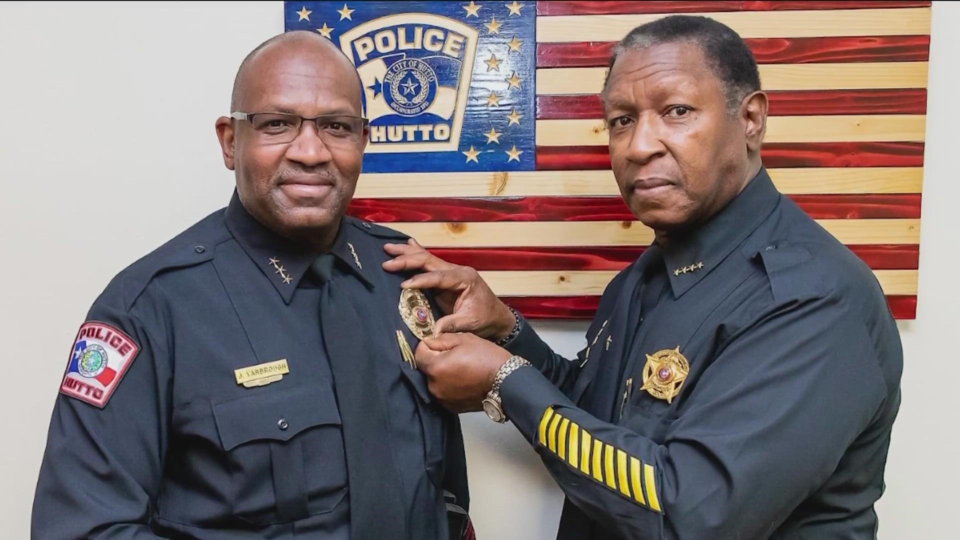 Less than a year ago, the Hutto Police Department made history with a new hire. KVUE's Dominique Newland introduces us to Chief Jeffrey Yarbrough.