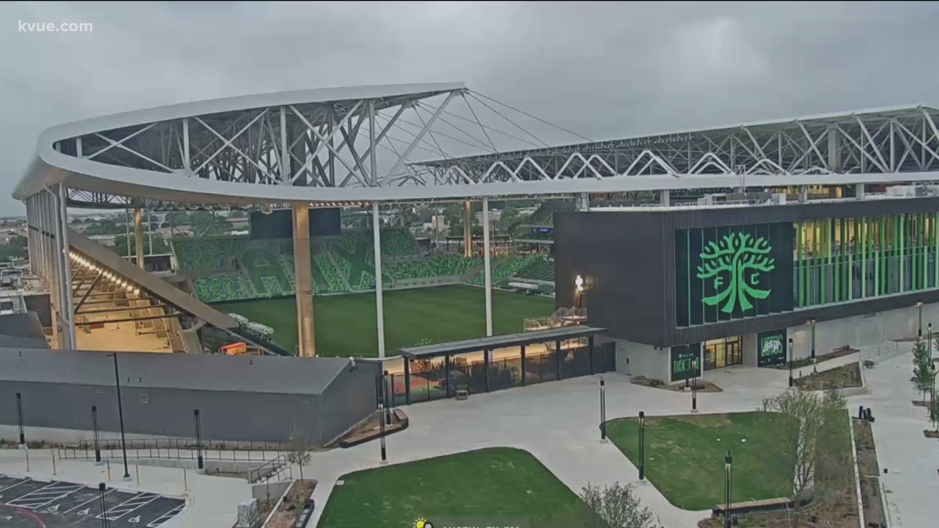 Austin FC will be conducting sound checks at Q2 Stadium from 8 p.m. to 8:45 p.m. on April 28.