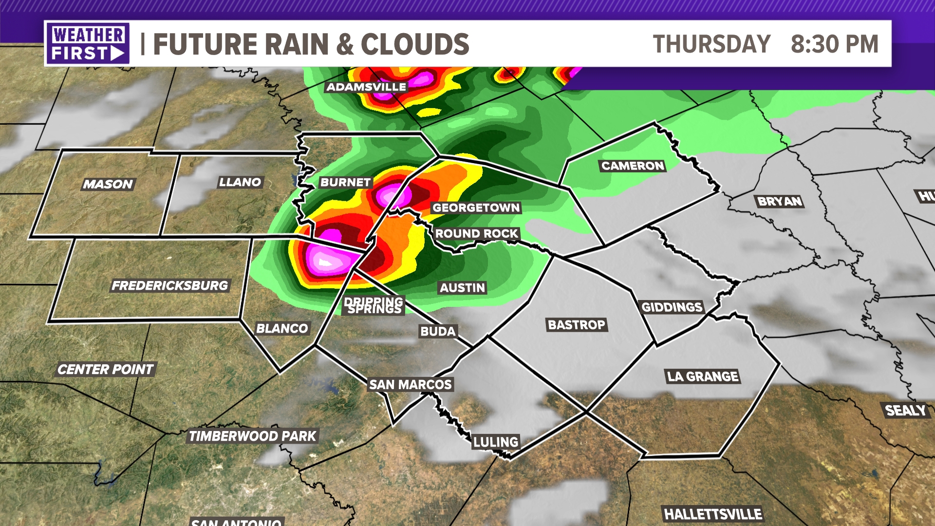 Large hail, damaging winds possible for Central Texas this week | kvue.com