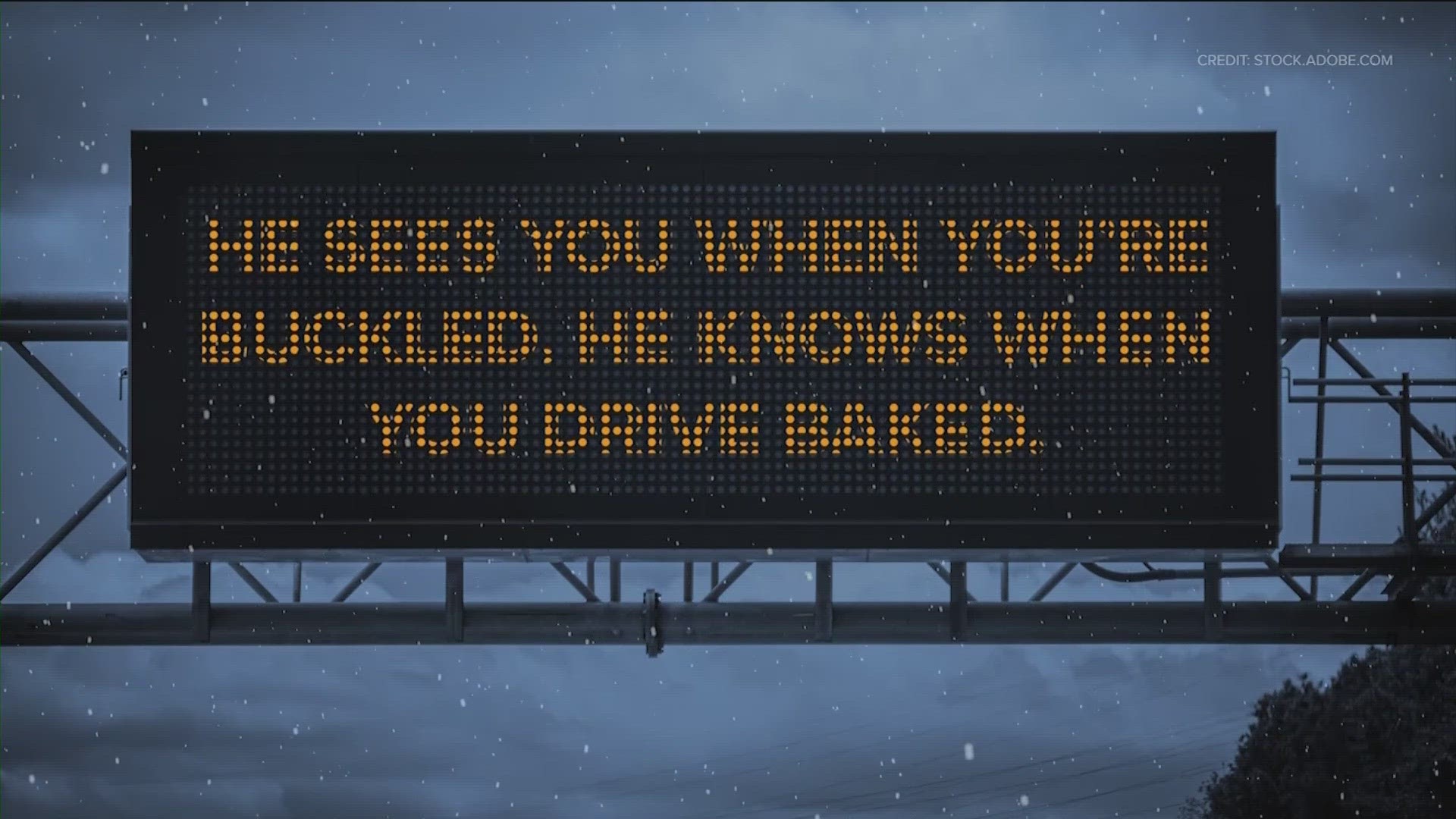 Say goodbye to those funny highway signs that say things like, "Hands on the wheel, not on your meal."