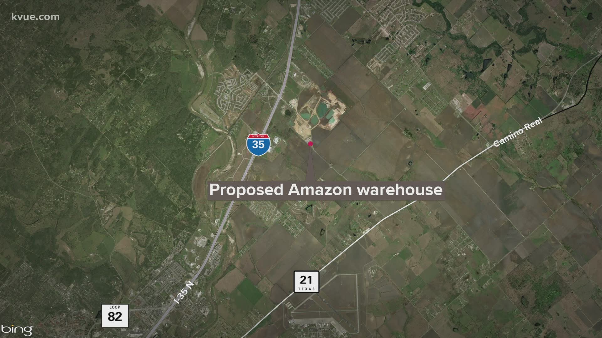 Amazon is planning for another massive distribution center in San Marcos.