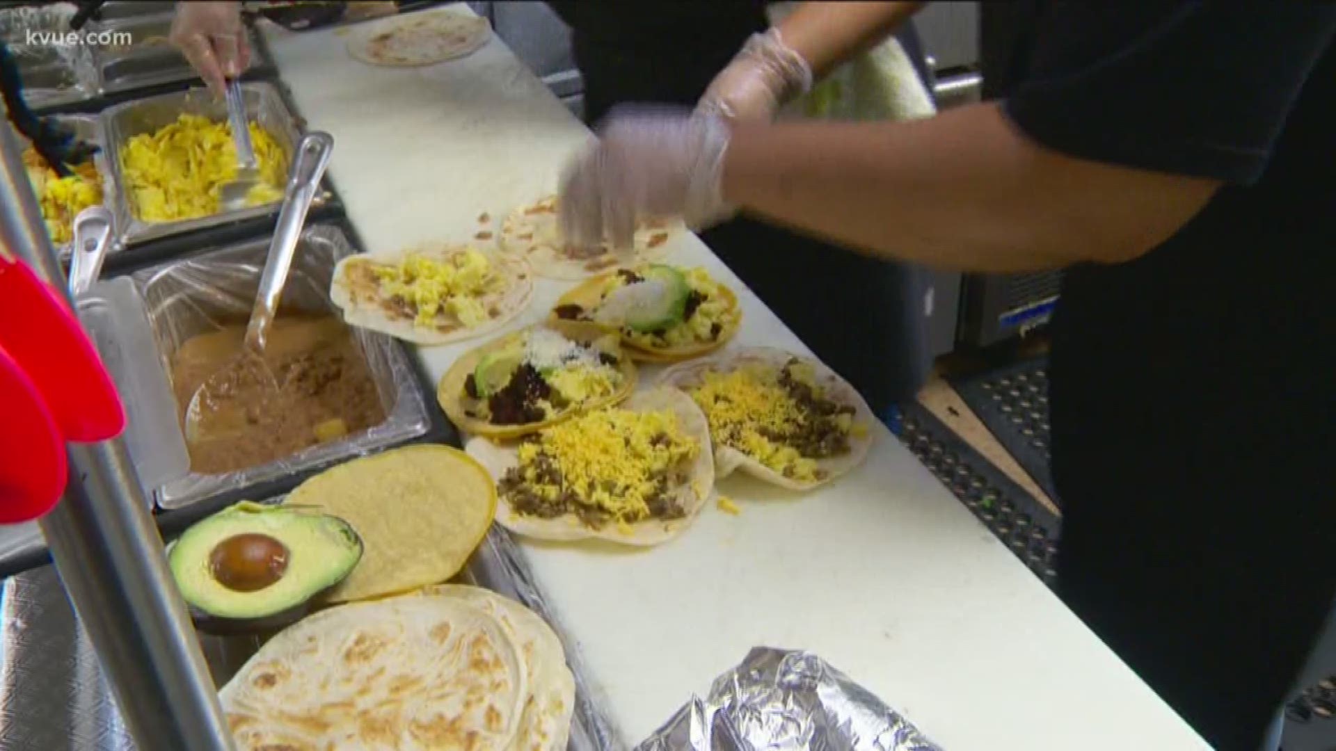 KVUE is highlighting a taco joint that is sure to become your next 'go-to' spot.

Lucky for us, Tyson's Tacos in North Austin is open 24/7 so you can have both a filling brunch and a tasty snack after a night out.