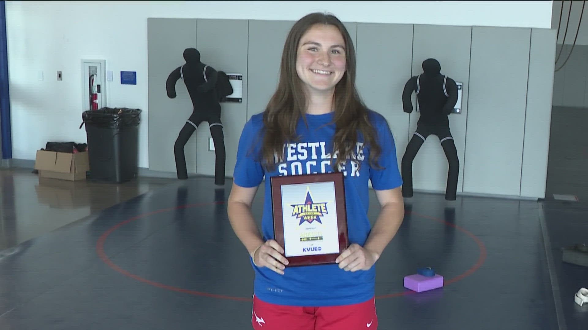 Kate Grannis with Westlake soccer is our Athlete of the Week. The team captain is a Virginia Tech commit.
