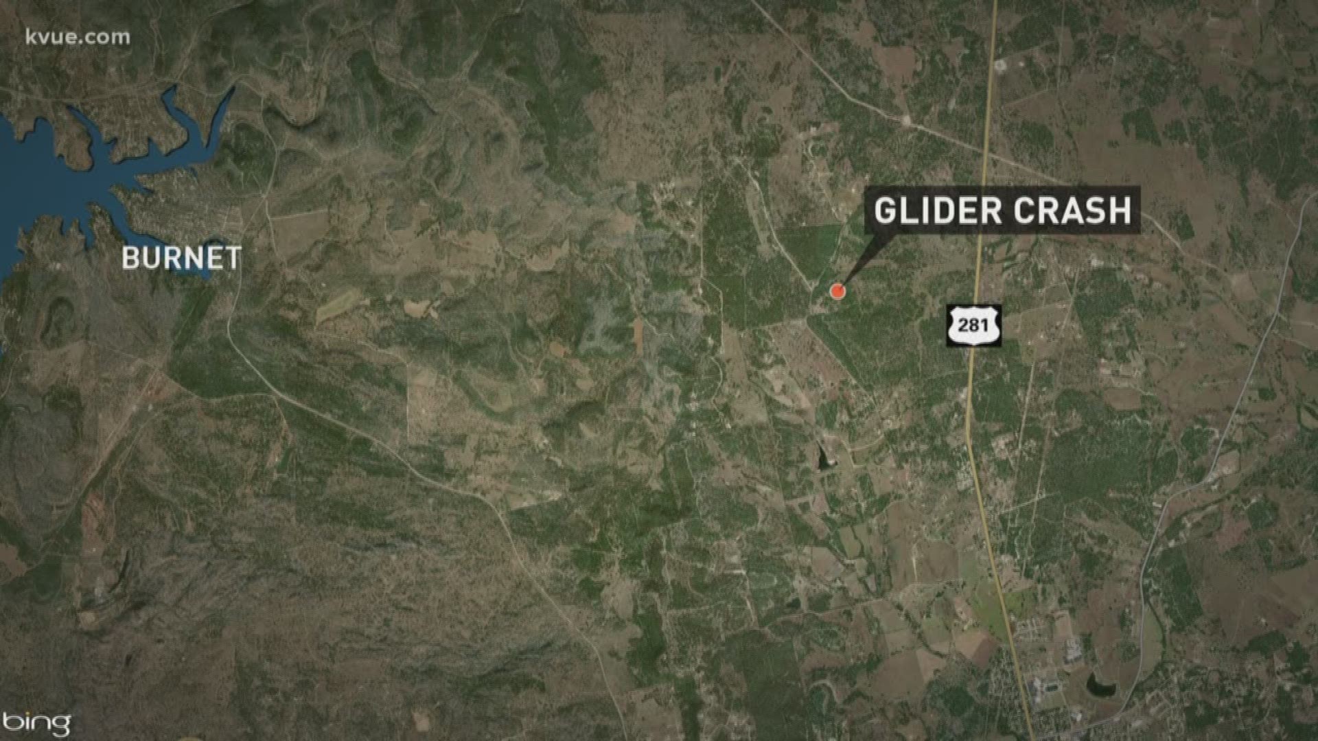 A DPS spokesman told KVUE that troopers responded at 3:48 p.m. and was advised that there were injuries, but did not clarify an approximate number. According to KVUE media partner the Austin American Statesman, the pilot of the glider sustained minor inju