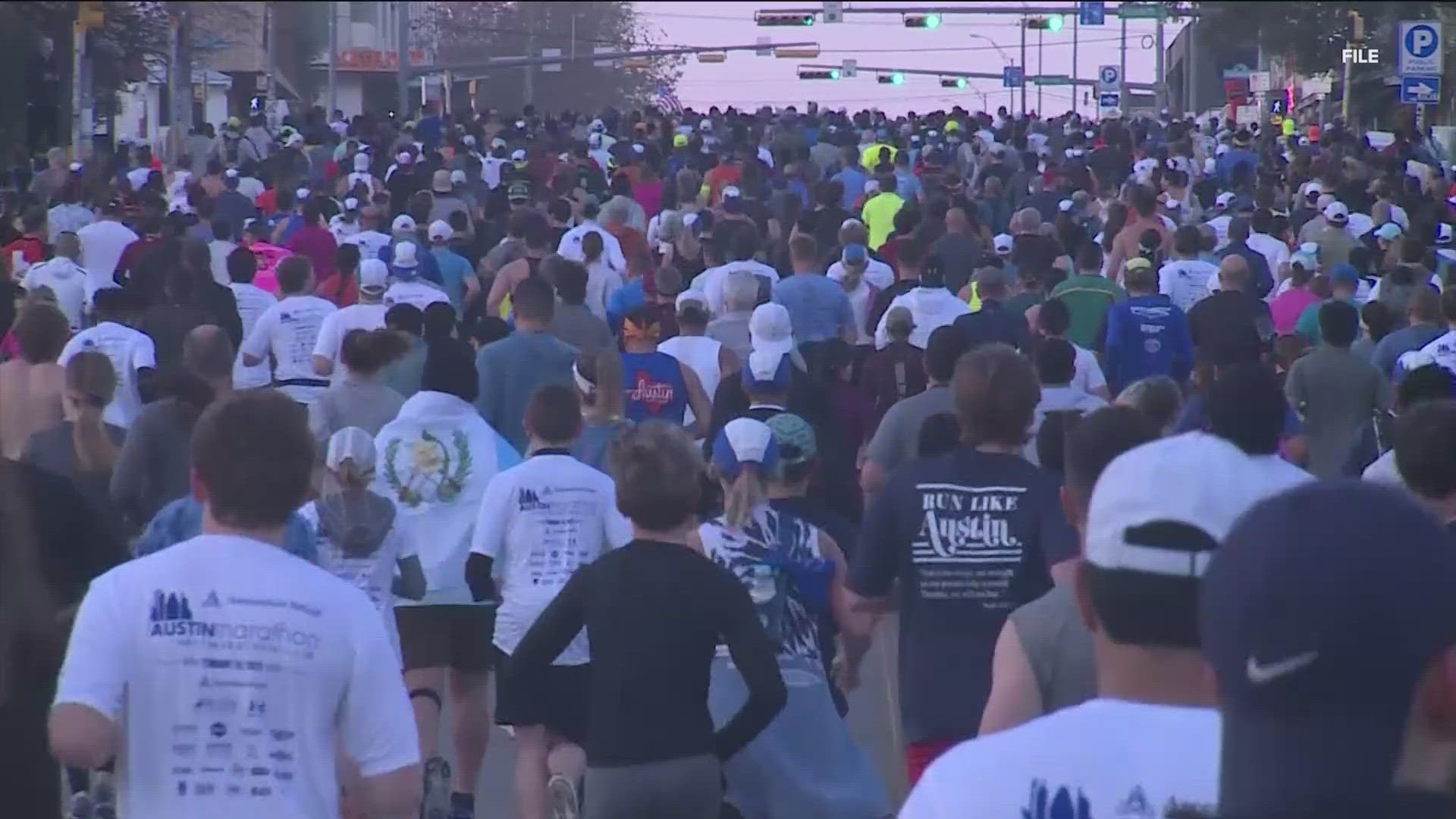 For more than 30 years, thousands of runners have gathered on the streets of downtown Austin for the annual marathon. Here's which roads will be impacted this year.