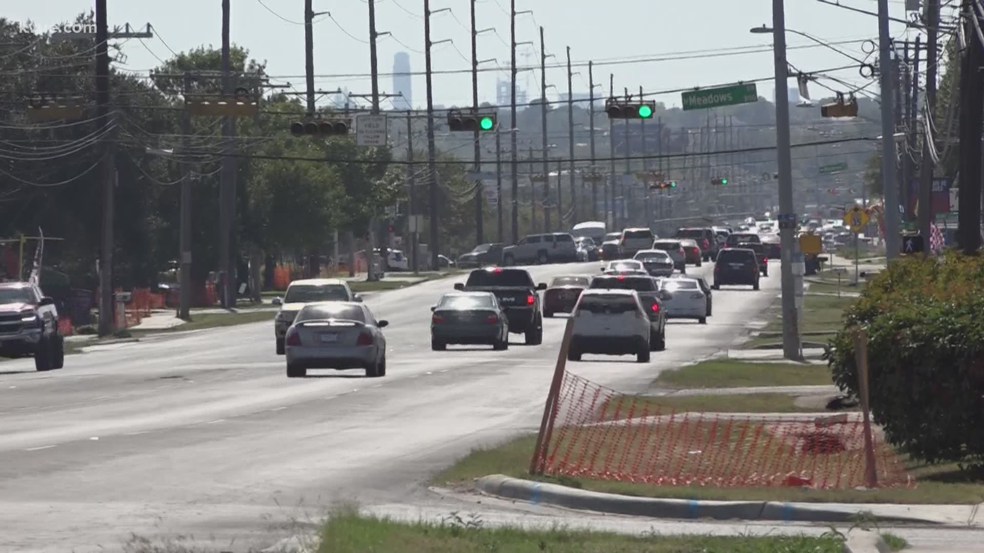 The City of Austin has been working to install traffic signals, crosswalks and more at four intersections along a stretch N. Lamar Boulevard.