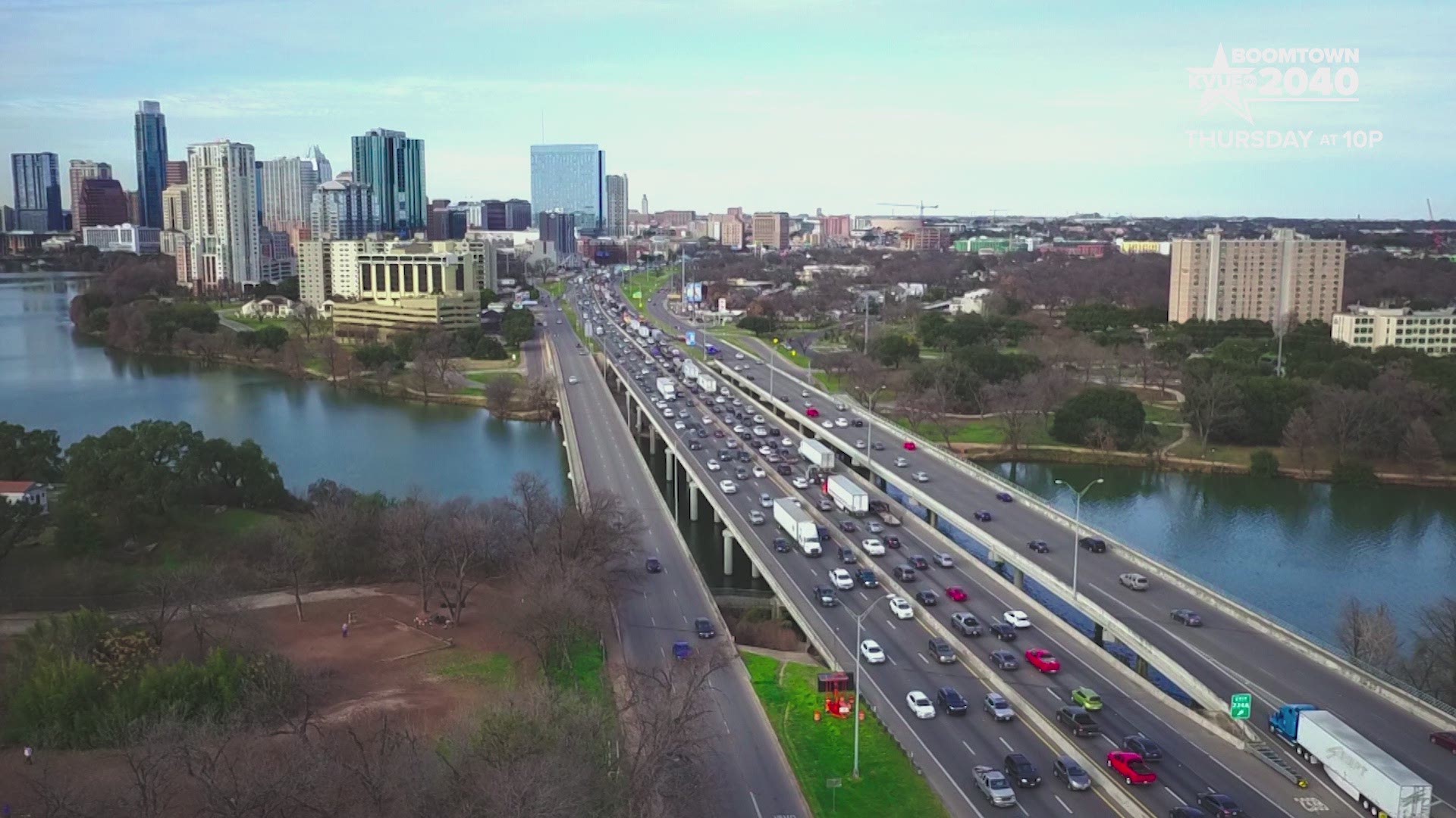 An in-depth report on the interstate that divided Austin for years — and continues to frustrate thousands of drivers today.