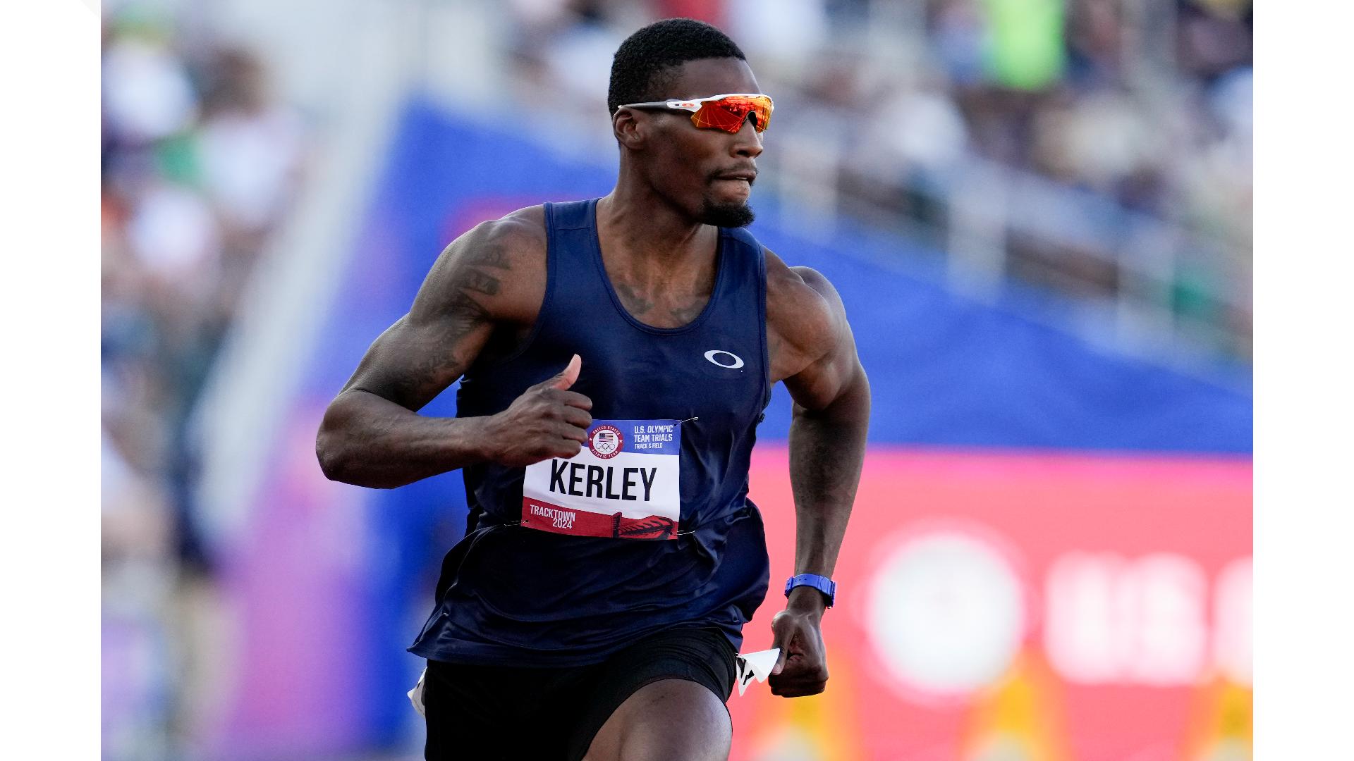 Paris Olympics Texas native Fred Kerley qualifies for Team USA