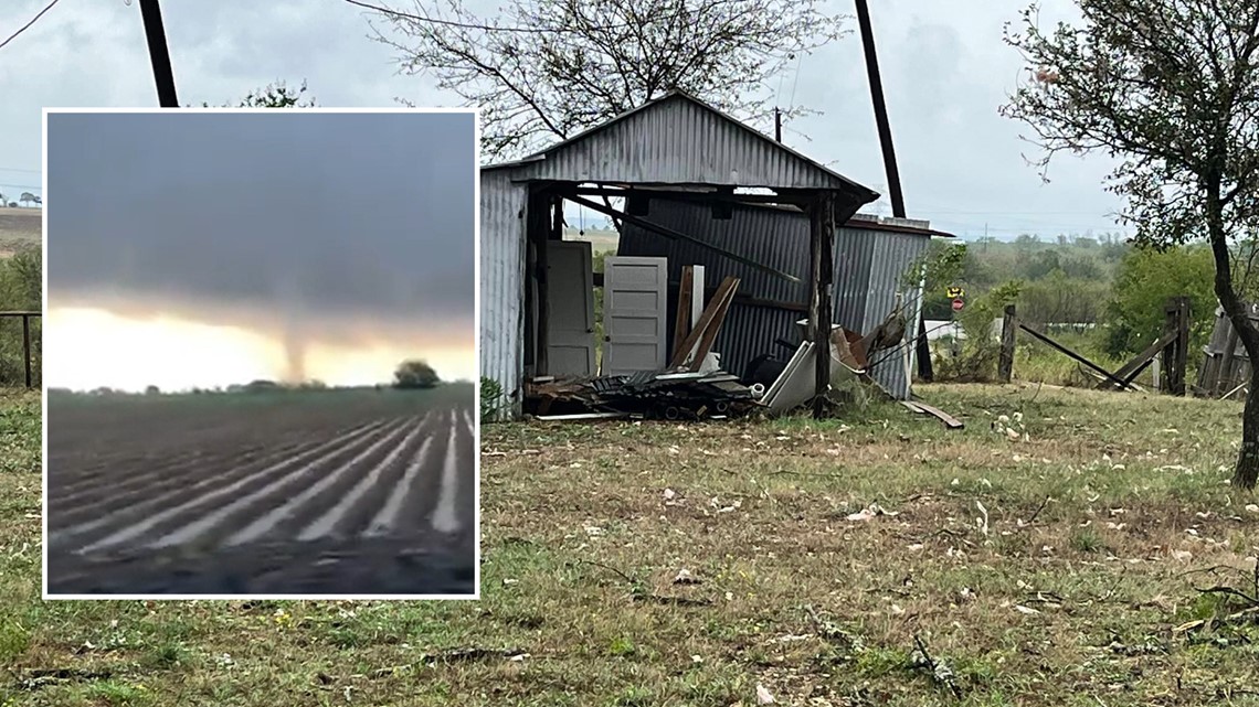 Texas: Tornado confirmed in Caldwell County leaves behind damage | kvue.com