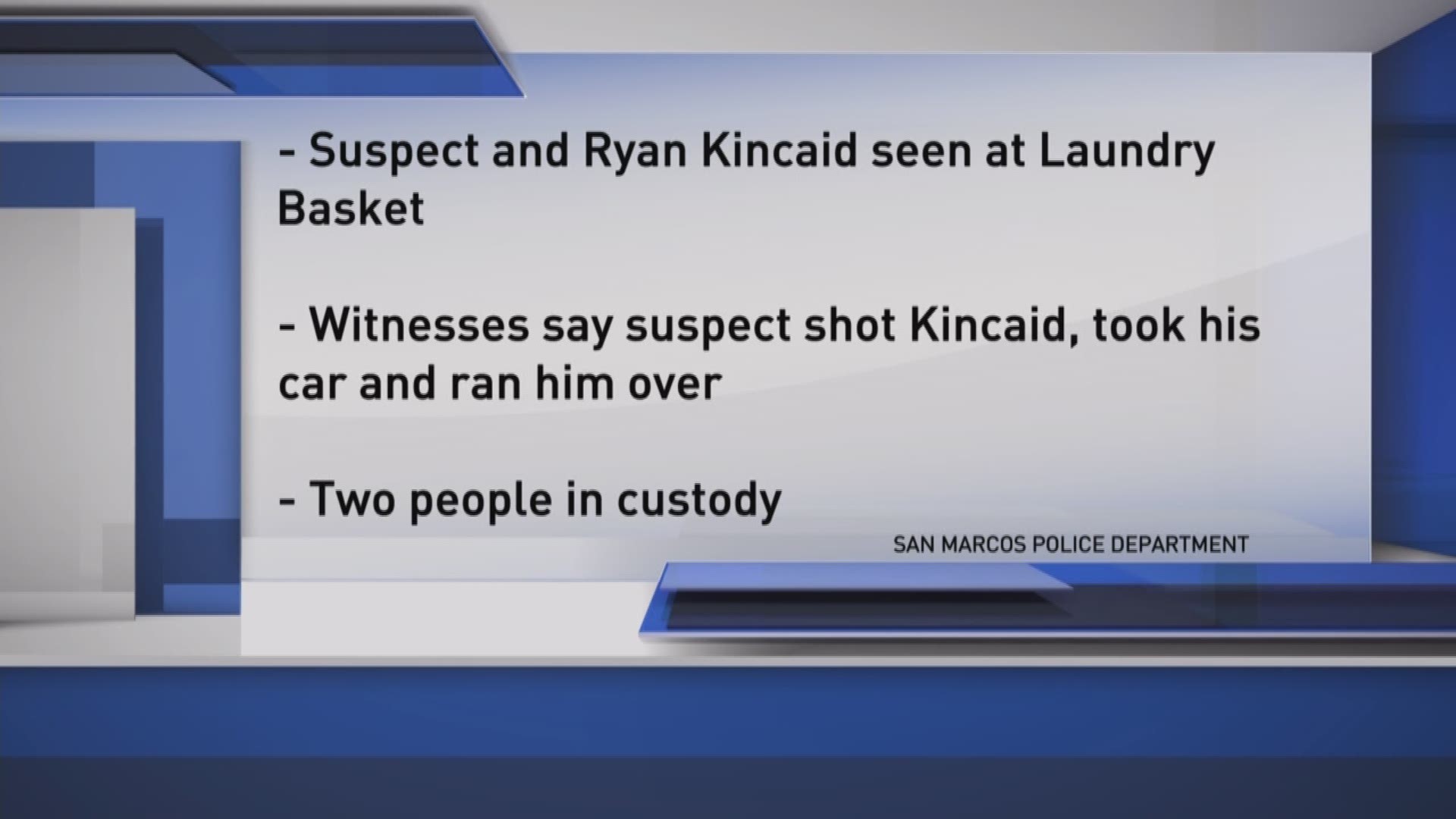 San Marcos police are investigating the city's second murder of the year.