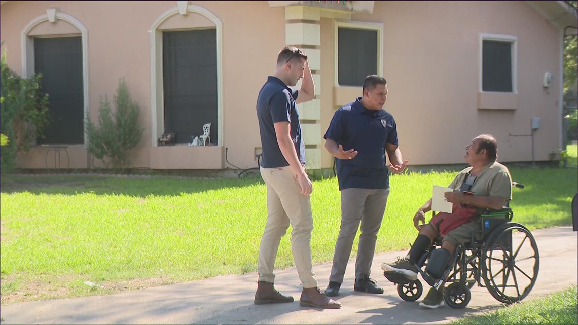 Hit-and-run victim receives new wheelchair