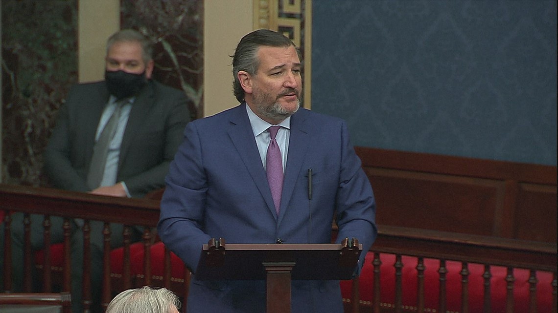 WATCH: Sen. Ted Cruz's remarks moments before US Capitol stormed by pro-Trump rioters