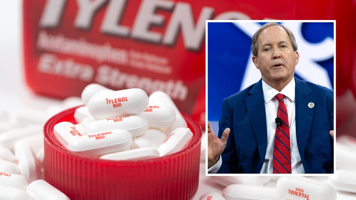 Tylenol makers J&J, Kenvue not registered to operate in Texas, says AG Ken Paxton
