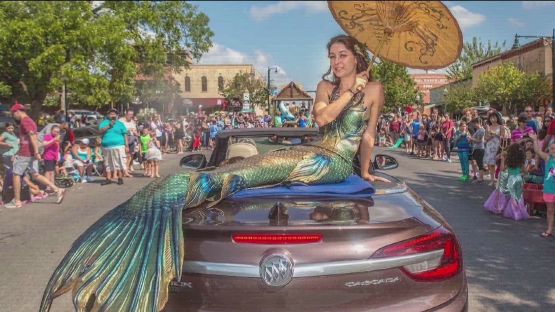 It's officially the time of year when mermaids take over San Marcos!