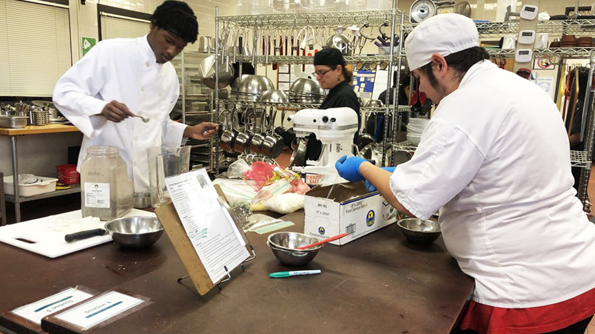 This three-year culinary program is preparing students with special needs for success.