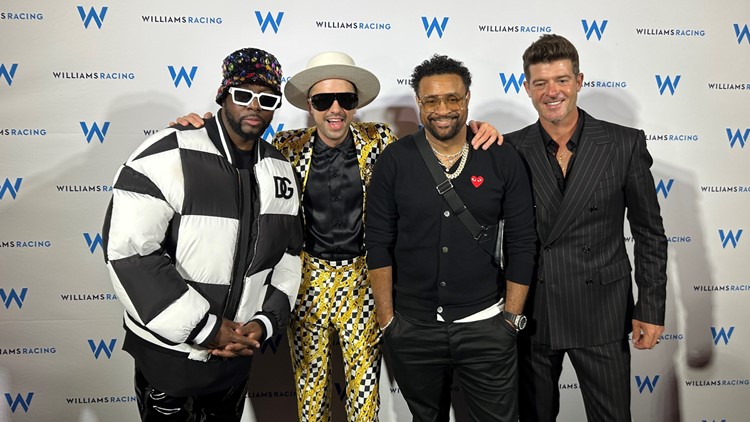 F1 weekend Grand Prix kickoff concert with DJ Cassidy, Robin Thicke, Shaggy and Wyclef Jean