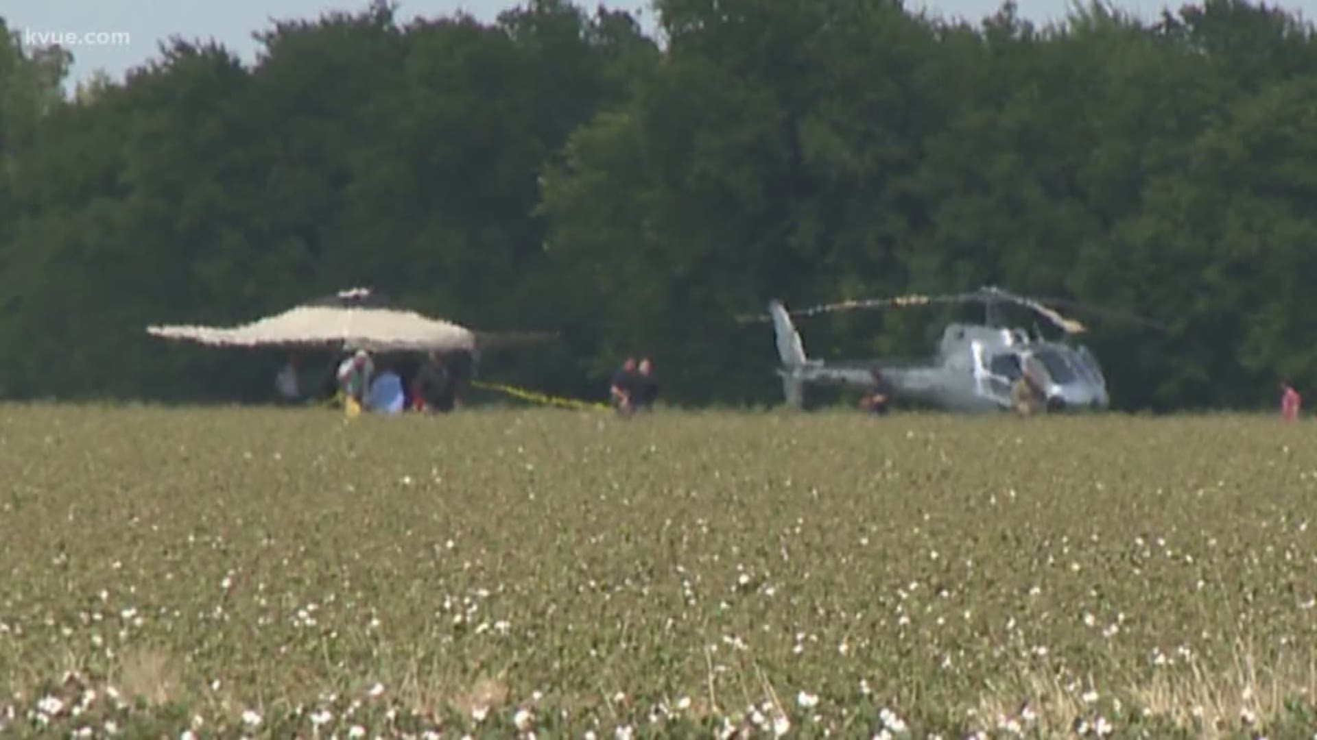 2 killed in helicopter crash near Granger