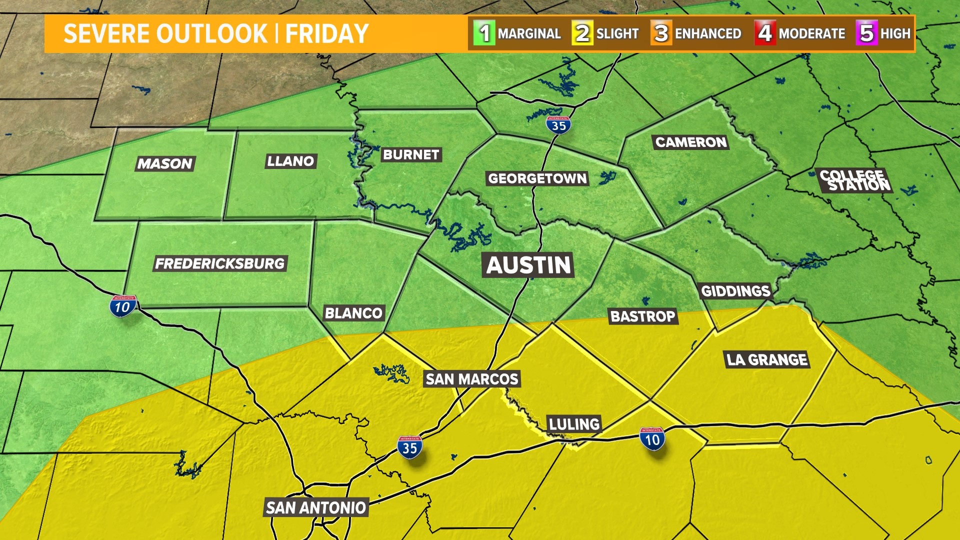 TIMELINE: Strong cold front on the way for Central Texas | kvue.com