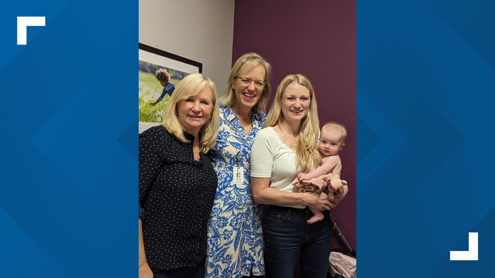 An Austin doctor provided life-saving heart care for a young girl in Round Rock. More than 20 years later, she provided that same care for that patient's newborn.