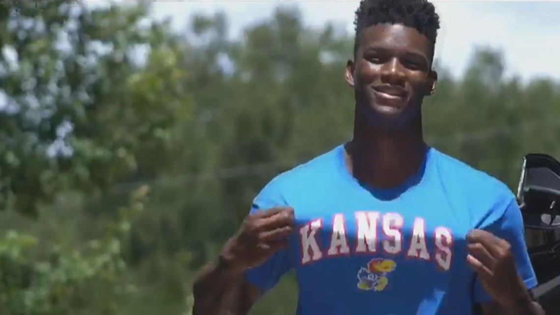 Former Westlake star KJ Adams has blossomed into a star for Kansas