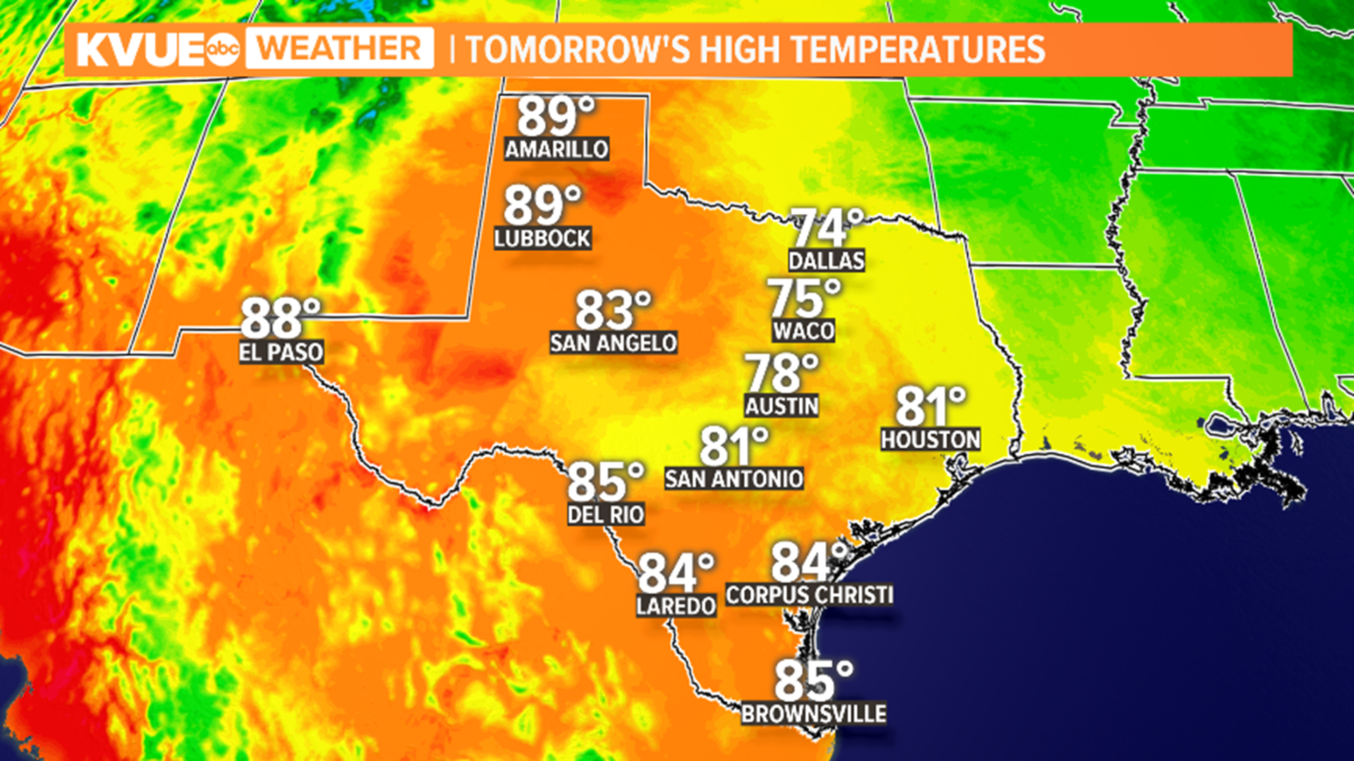 Austin weather: Strong cold front moving into Central Texas | kvue.com