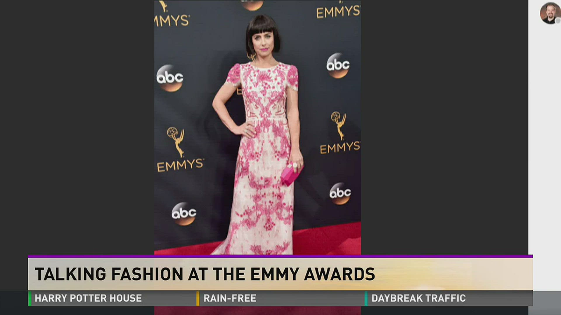 Talking women's fashion at the 2016 Emmy Awards