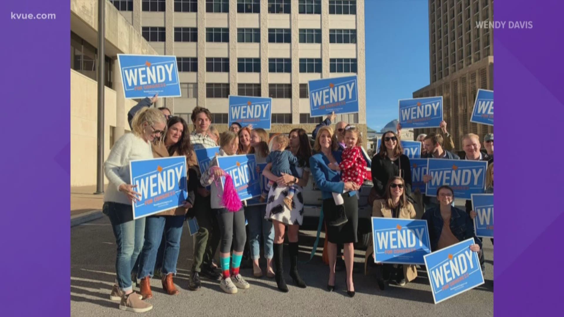 On Wednesday, Wendy Davis filed her paperwork to take on Republican Chip Roy in District 21.