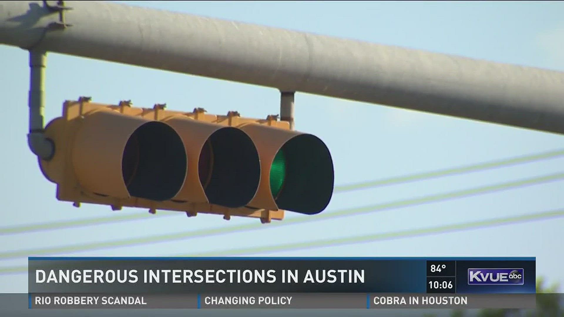 Dangerous intersections in Austin