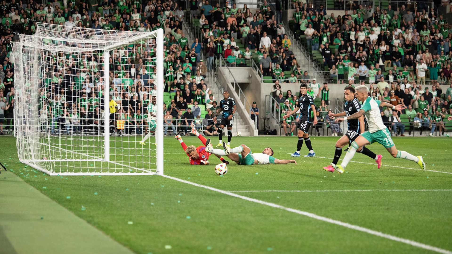 A late goal wasn't enough to propel the Verde & Black past Minnesota.
