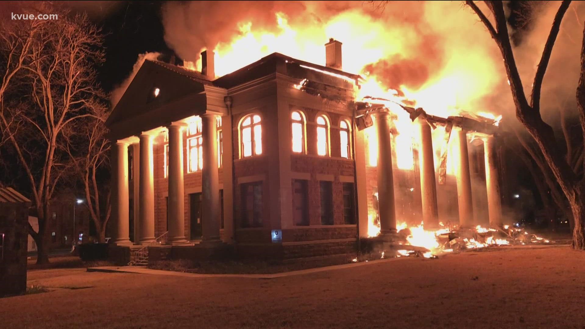 Six months ago, the Mason County Courthouse burned down. While the walls and foundation can be used, the project manager is planning around supply chain delays.