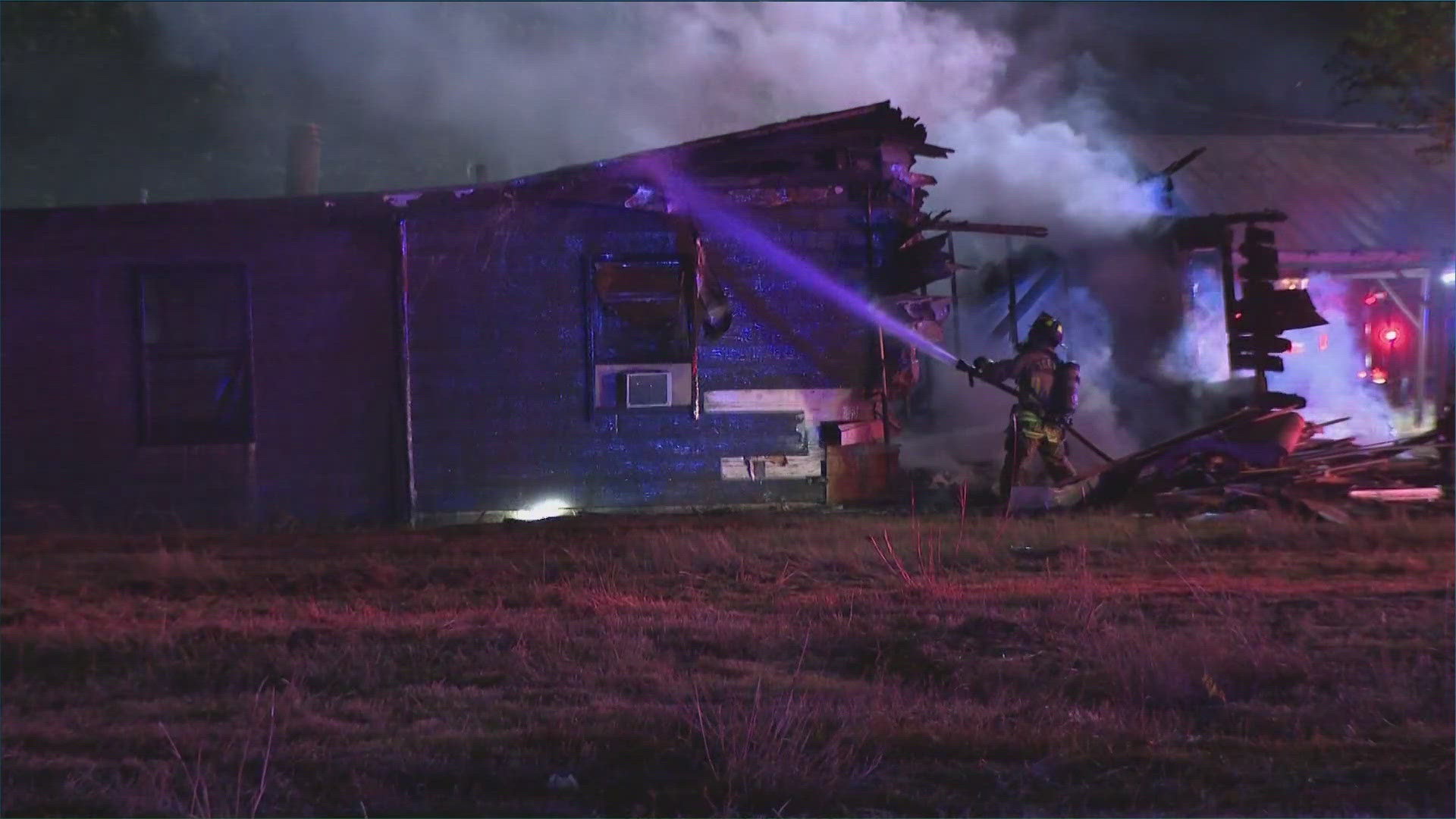 Investigation underway after home catches fire in Manor | kvue.com
