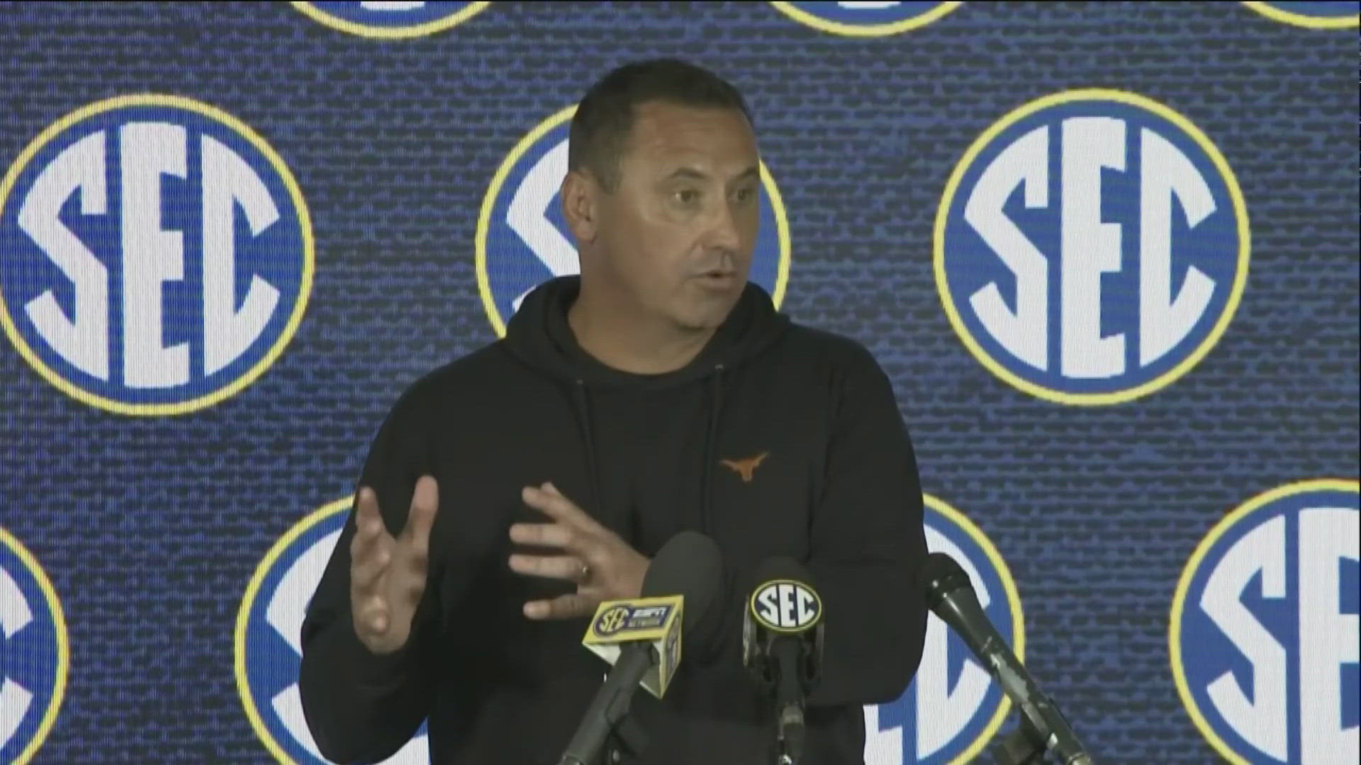 For the first time ever, the Texas football program was represented at an SEC event as an SEC team.