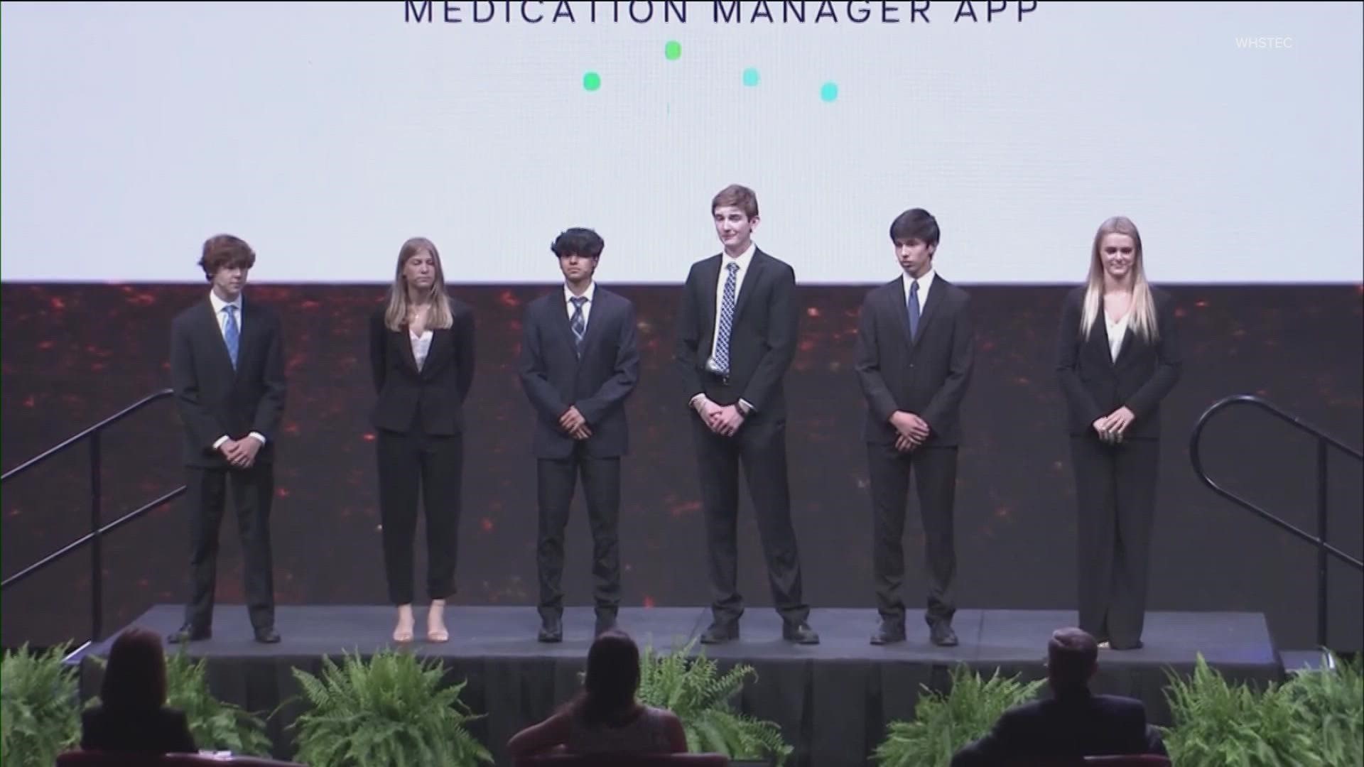A team of five students at Westlake High School came up with a medical app that won two grants.