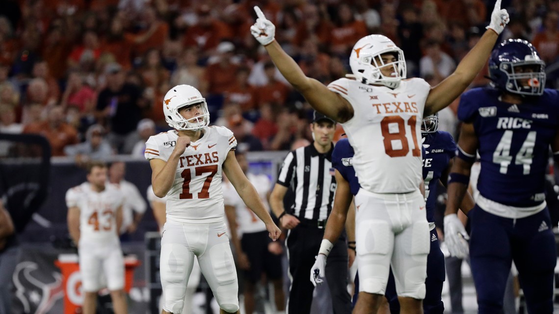 Texas Longhorns look ahead to first football game against Rice