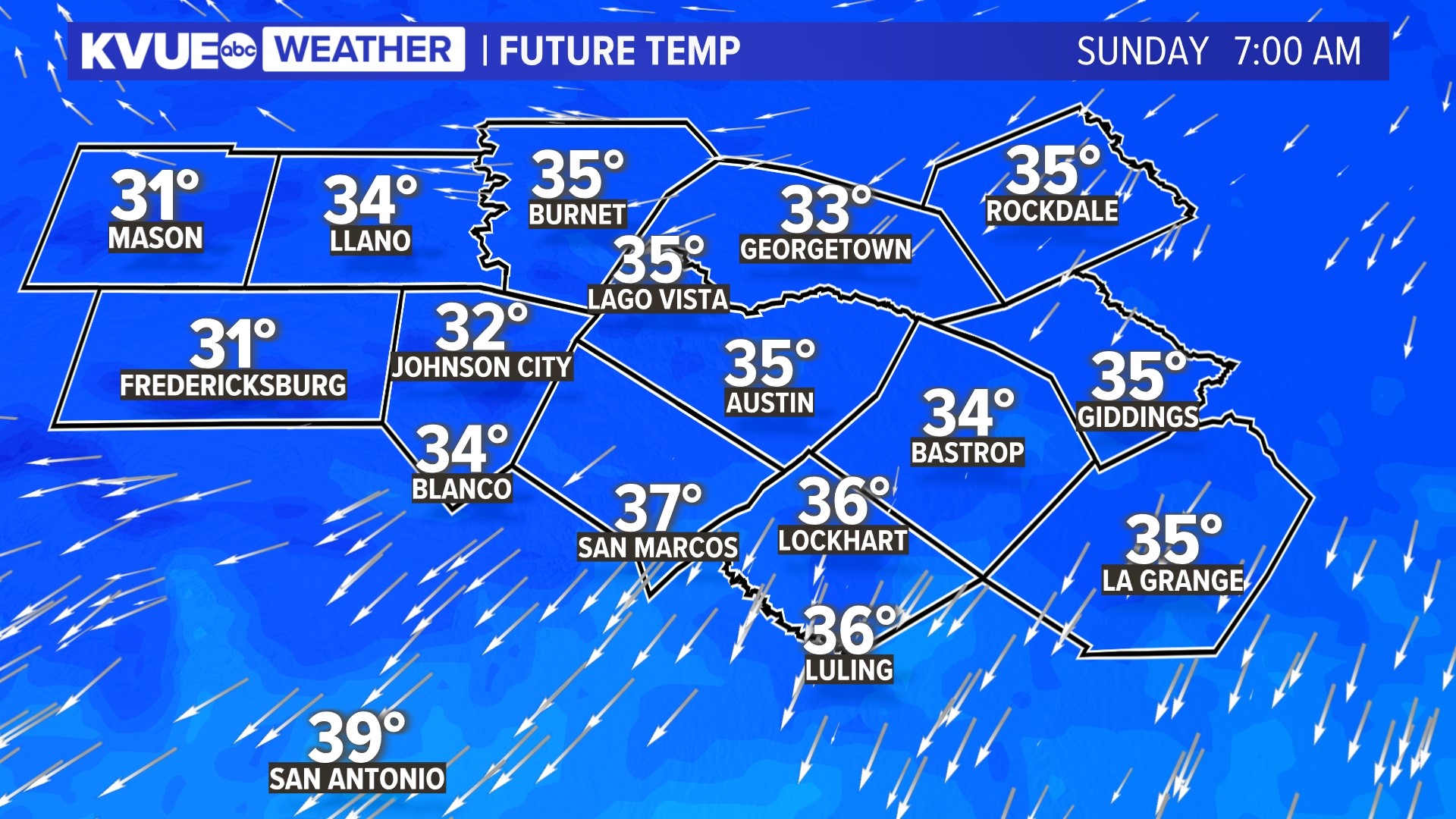 TIMELINE: Strong cold front on the way for Central Texas | kvue.com