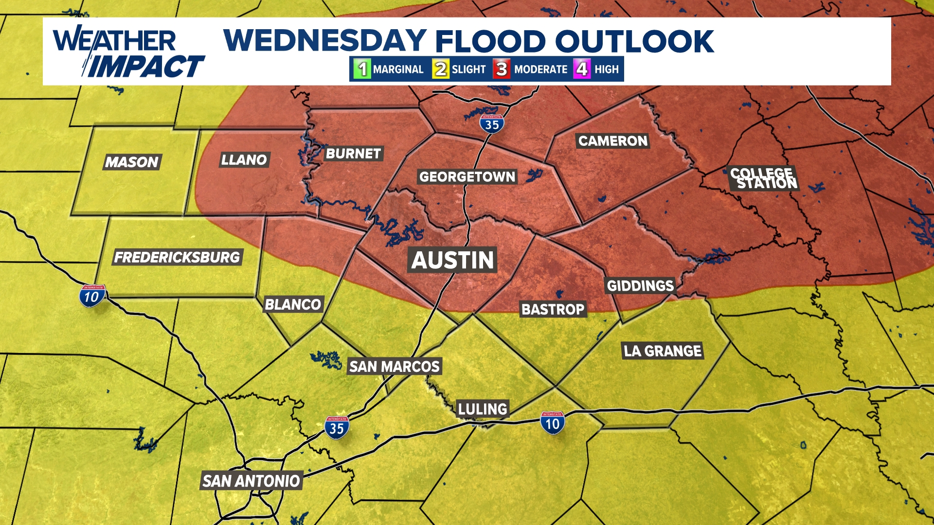Flood safety tips as Central Texas faces excessive rainfall risk | kvue.com