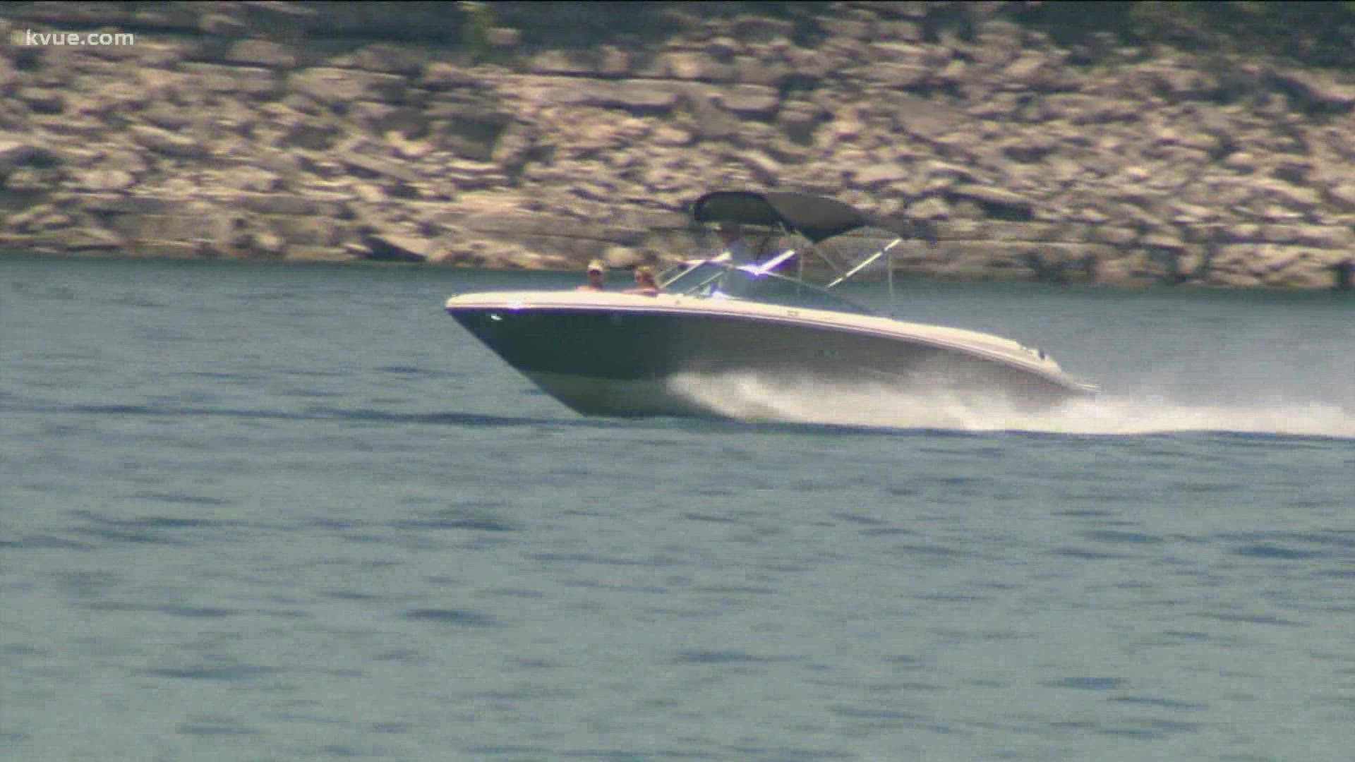 This holiday weekend, there is a ban on personal motorized watercraft on Lake Austin.