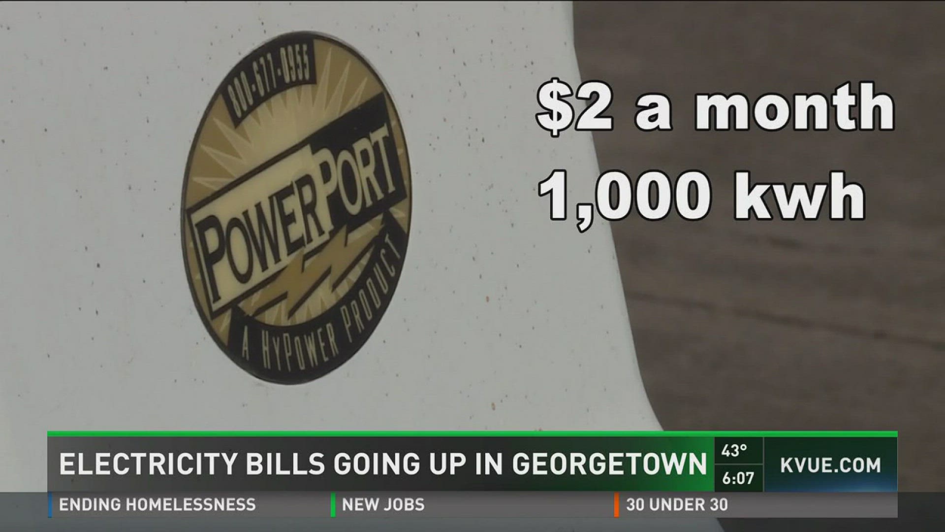Electricity bills going up in Georgetown