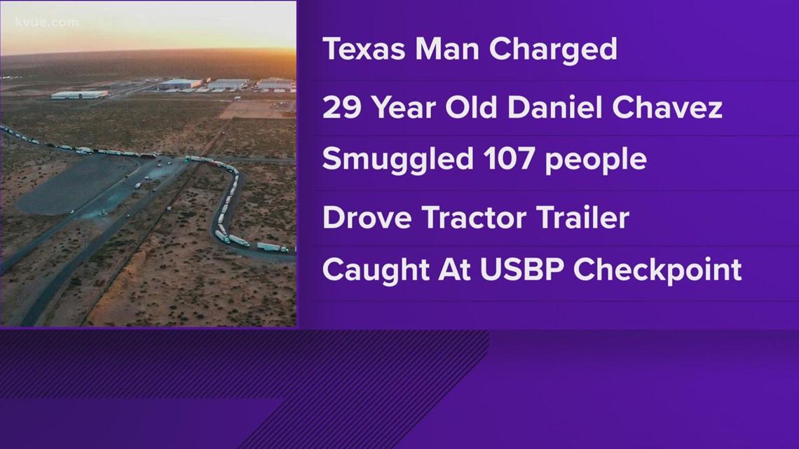 Texas man indicted, accused in case involving smuggling of 107 people
