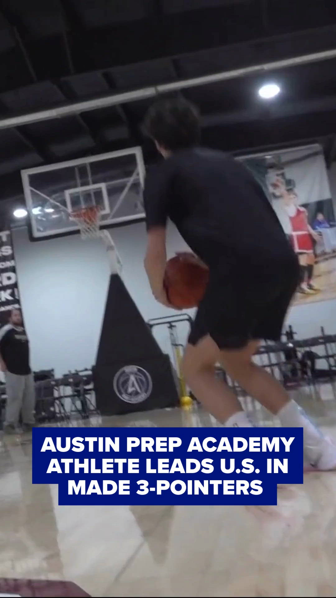 Austin Prep Academy athlete is top in the U.S. for made 3-pointers ...