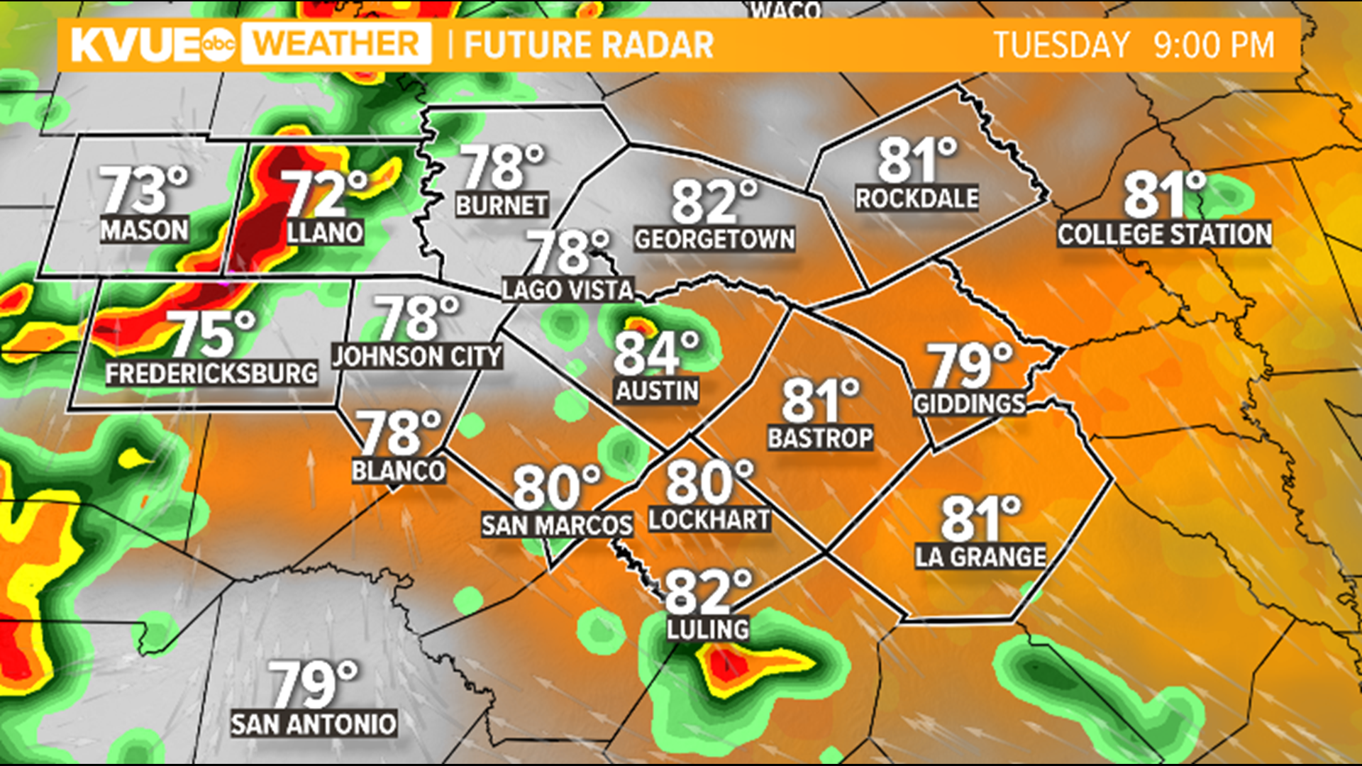 Strong storms move through Central Texas | kvue.com