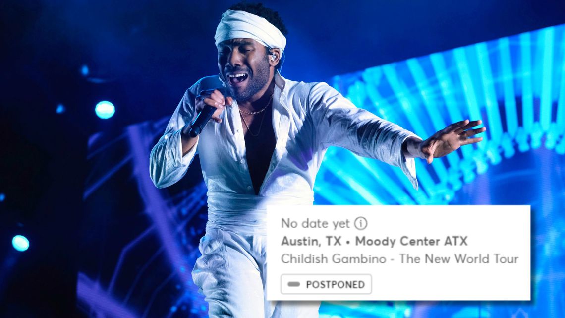 Childish Gambino tour postponed before Austin show