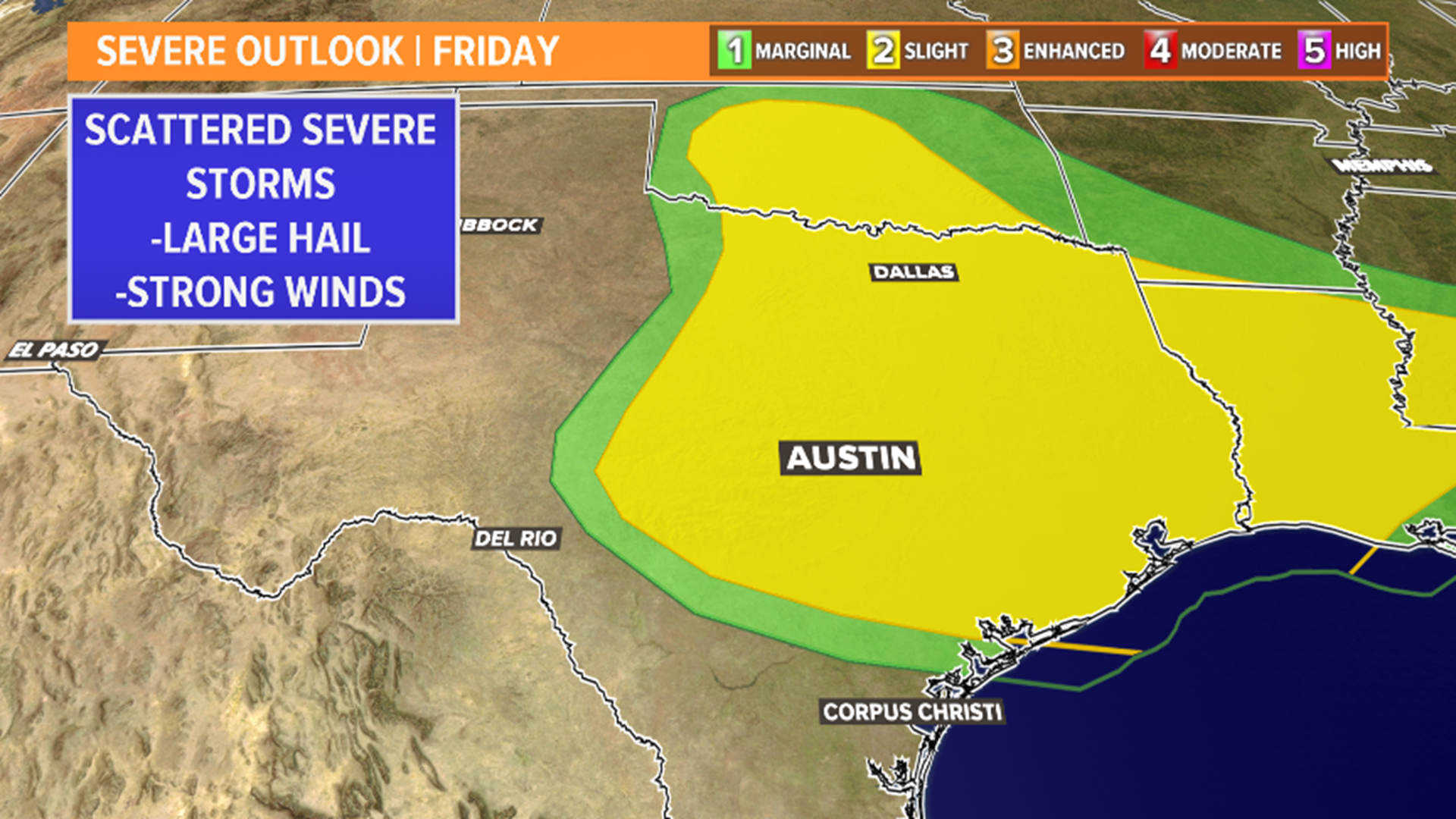 Cool and breezy Wednesday; strong storms possible Friday | kvue.com