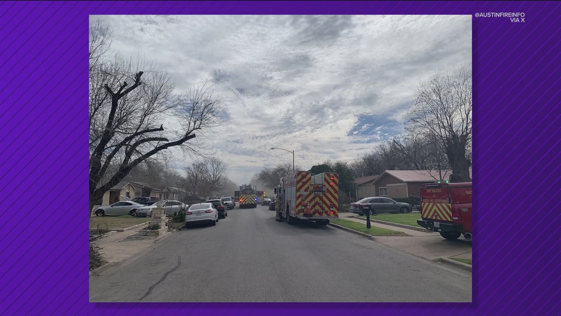 House fire displaces 5 adults and 4 children in South Austin