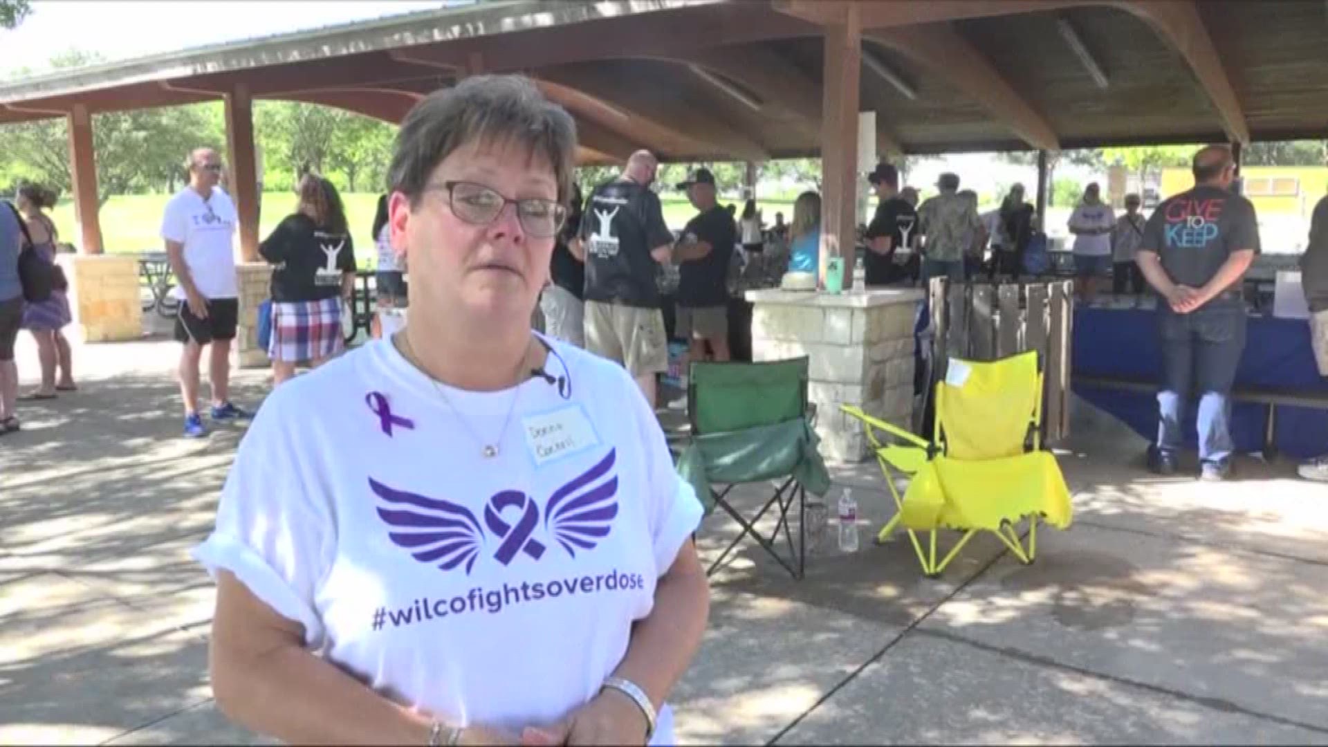 Dozens of people in Williamson County are trying to bring attention to drugs and overdosing.