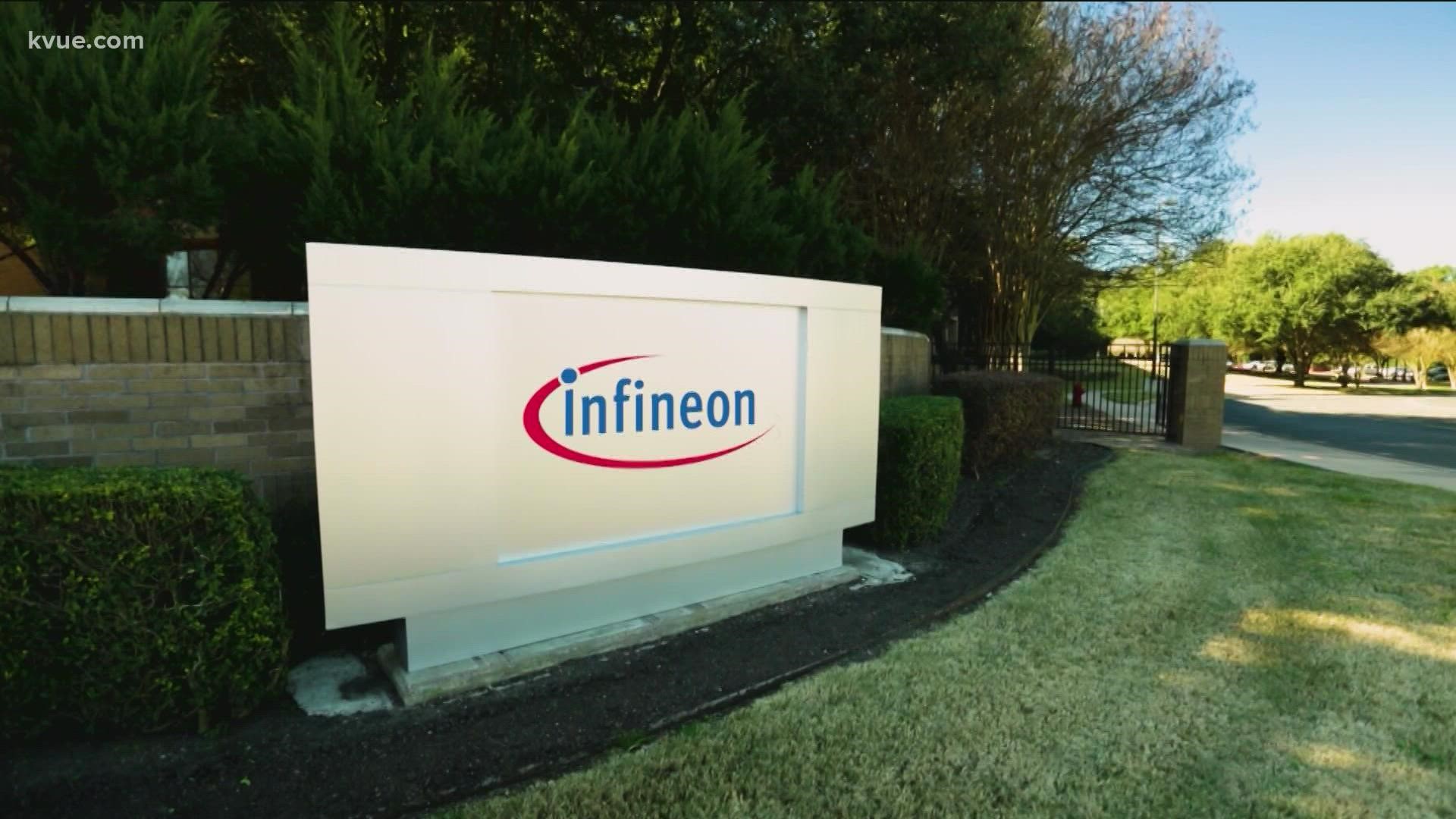 Austin-based Infineon makes semiconductor chips. Staff there say they are recruiting workers a lot earlier than they used to.