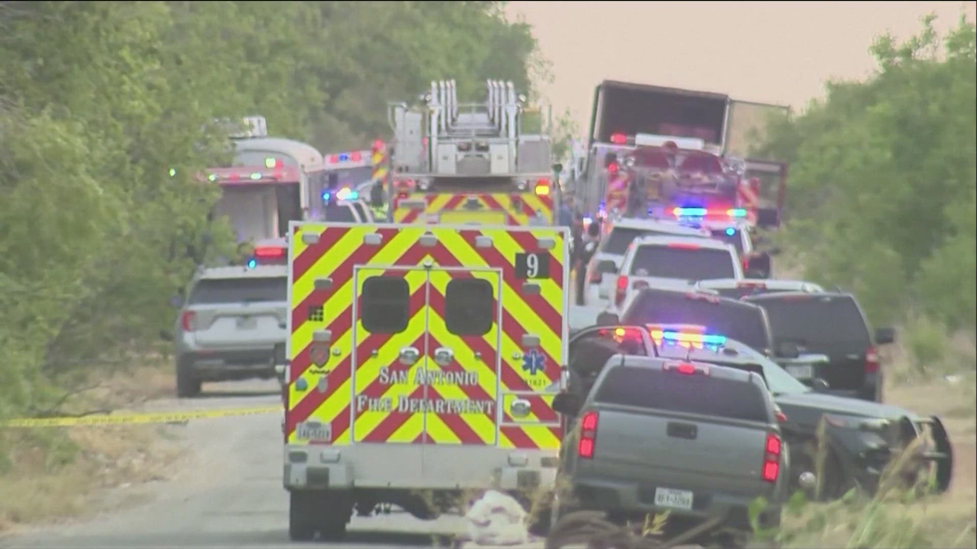 53 people died inside a tractor-trailer back in 2022 near the San Antonio area.