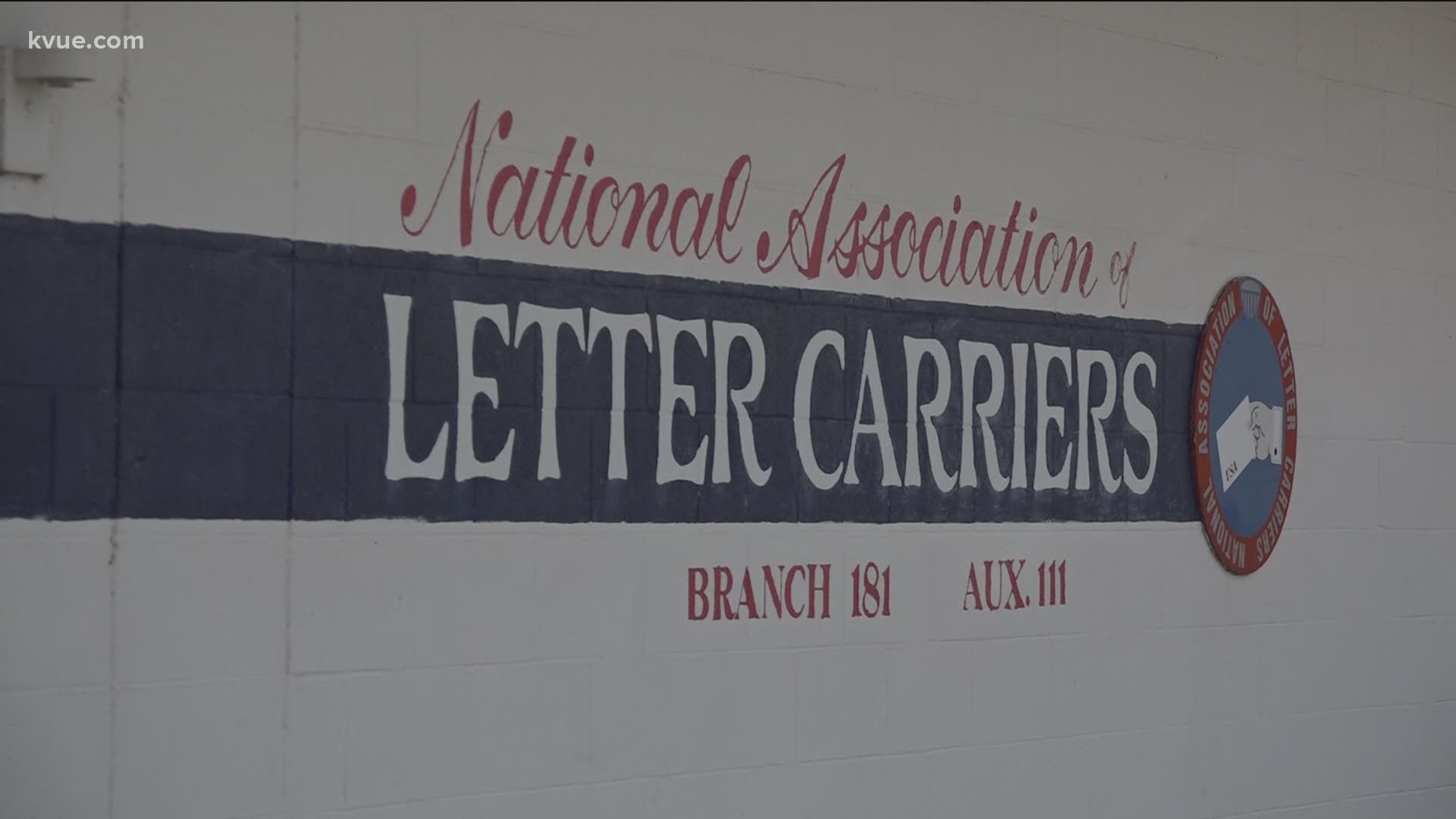 KVUE's Mike Marut spoke to the leader of the local letter carriers union.