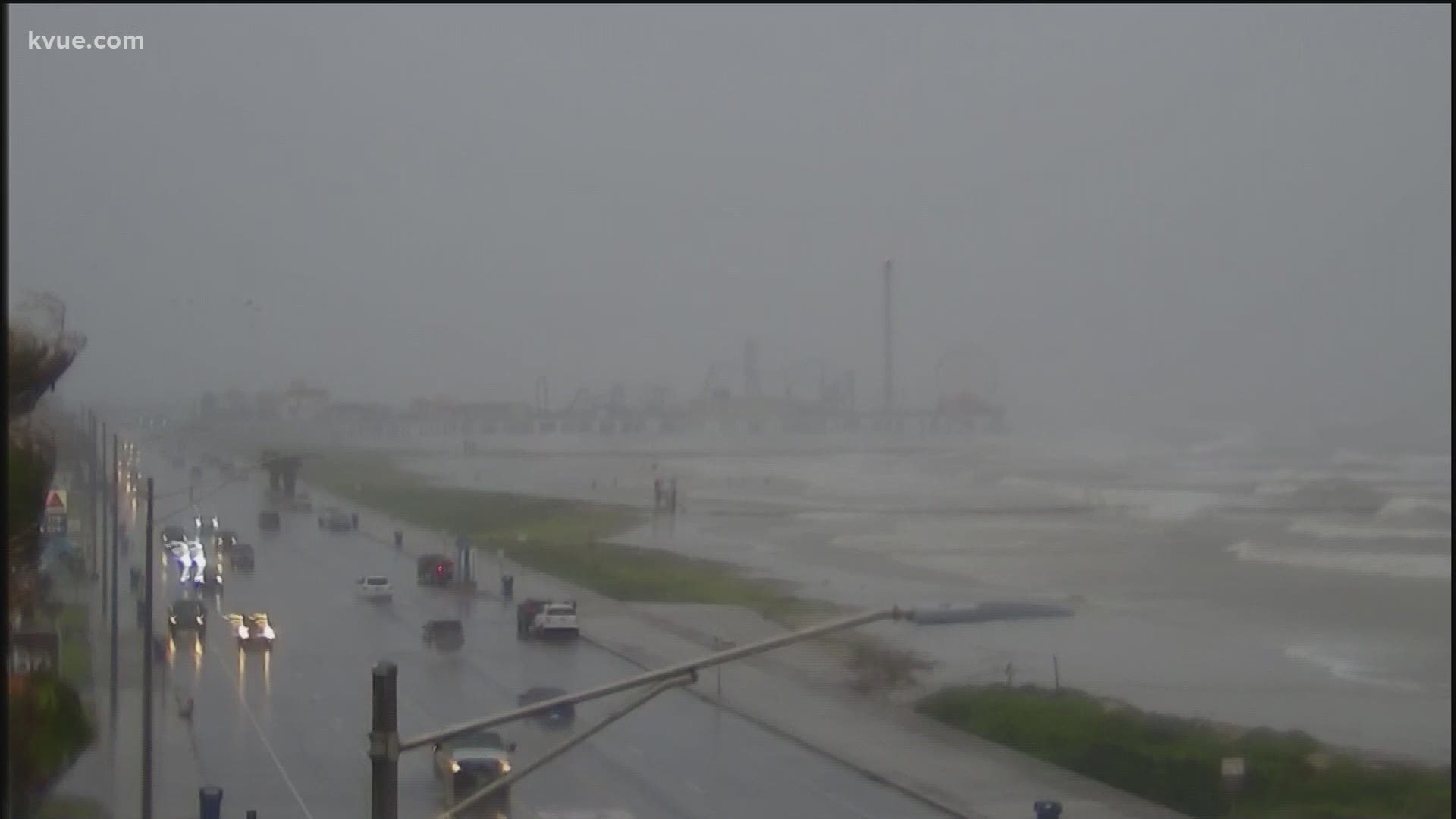 Hanna makes landfall on Padre Island, now moving inland as ...