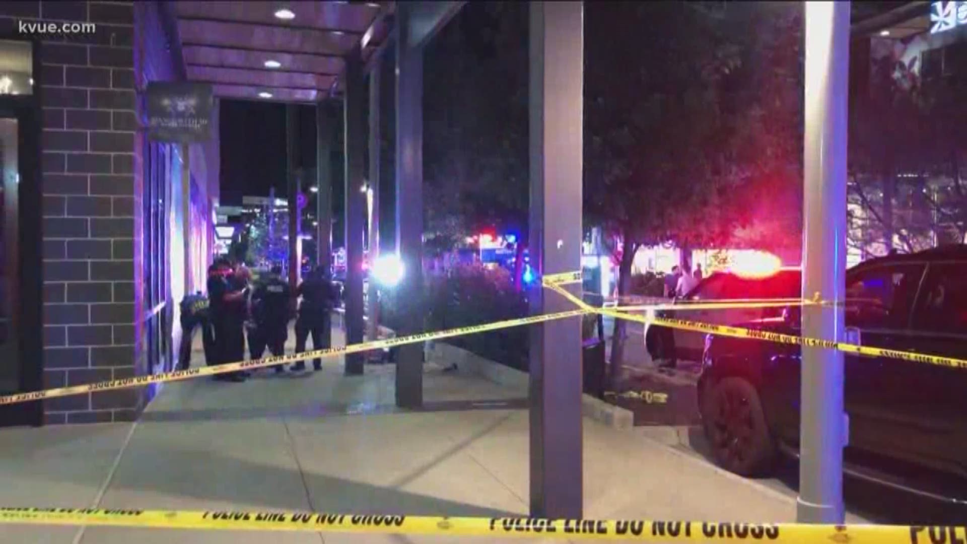 A violent night of crime in Austin resulted in a shooting Downtown and a stabbing at a club at The Domain.